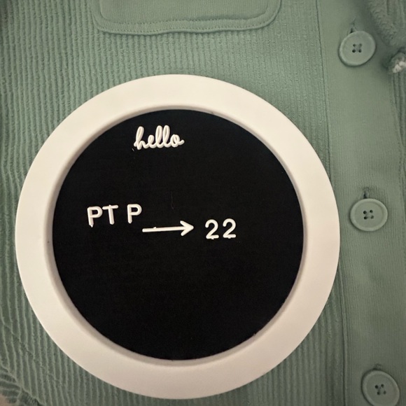 AMERICAN EAGLE Women's Green Corduroy Shacket Spring Lightweight Oversized - Picture 9 of 9